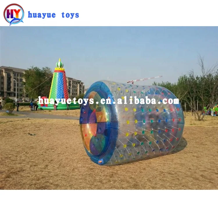 Hot sale inflatable hamster ball walking bubbles water roller inflatable wheel PVC human hamster water wheel