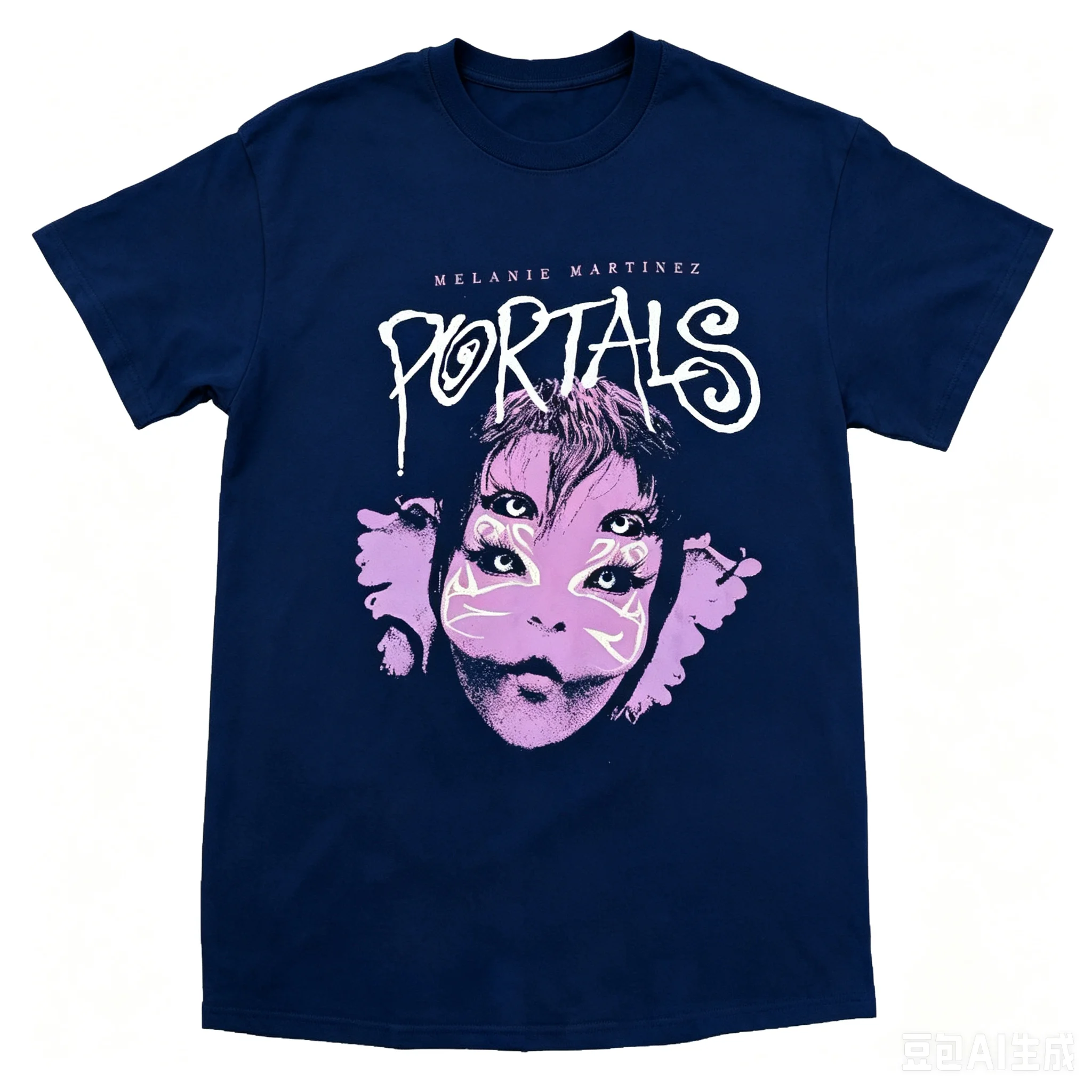 Melanie Martinez Portals Album Unisex T-Shirt Y2k Summer Fashion O-Neck Short Sleeve Grammy Music Fan Gift Top