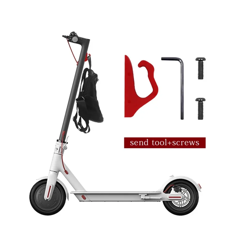 

RTSHE-передняя вешалка для M365/1S/Pro, детали для электрического скутера, сумка для скутера, сумки с двойным крючком, ручка для хранения, стойка