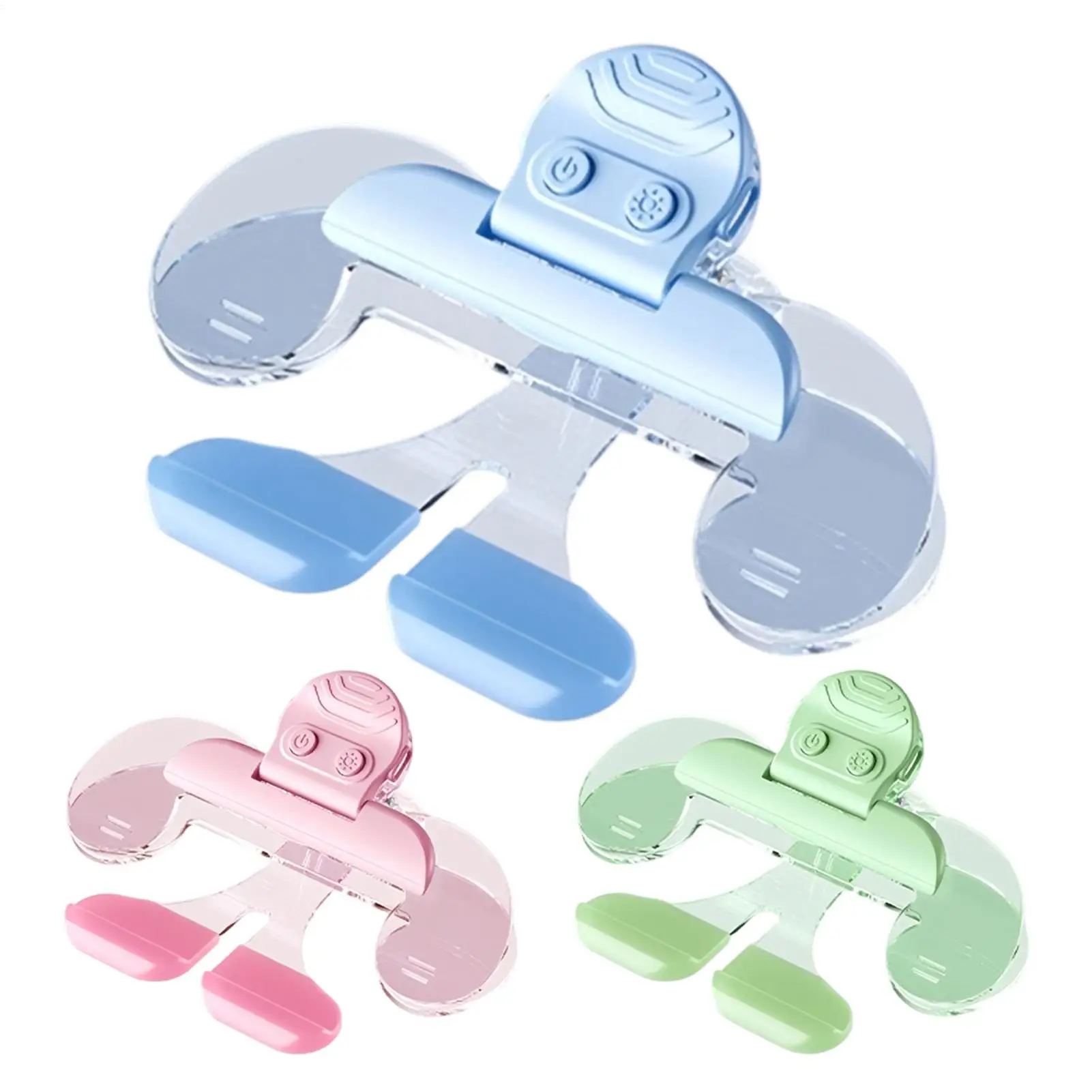 

Book Page Holder Non-Slip Light Up Portable Page Markers Bookmarks Book Opener Holder Binder Clip For Files Test Papers Snacks
