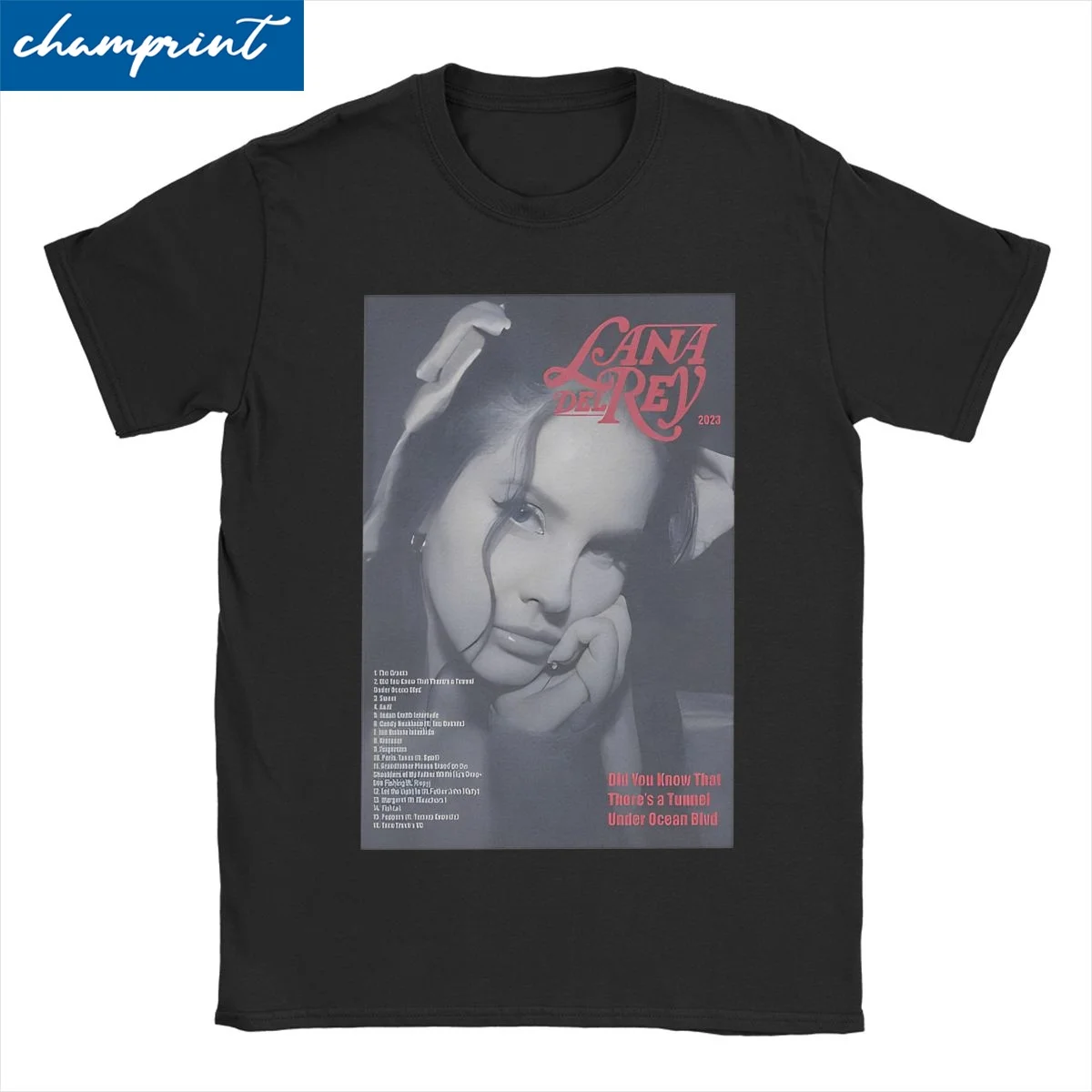 Sadness Lana Del Rey T-Shirt for Men Women Ultraviolence Hip Hop Music Album Casual Pure Cotton Tees T Shirt Gift Idea Tops