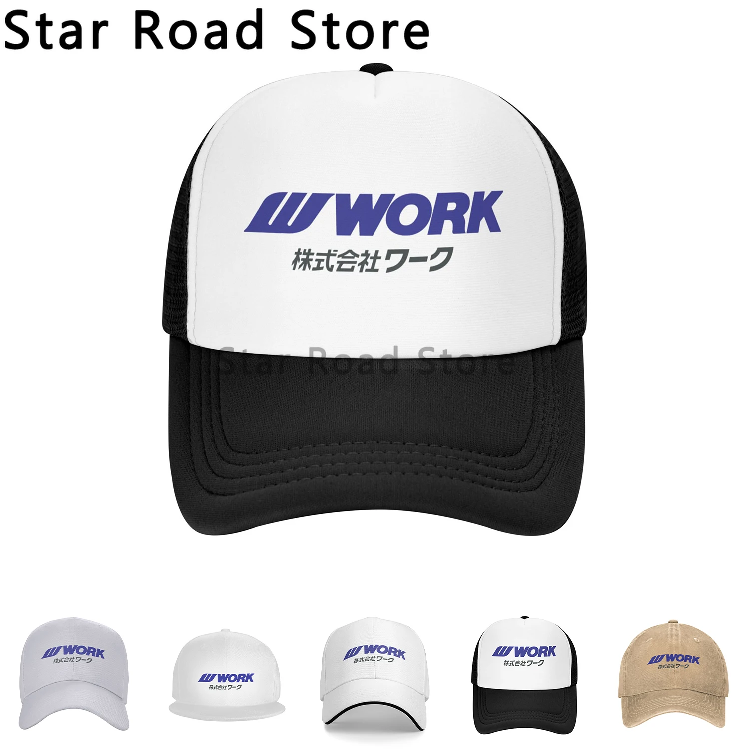 

2024 Summer New Arrivial Work Wheels JDM Merch Men Women Baseball Caps Hats Unique Formal Summer Sun Cap for Unisex