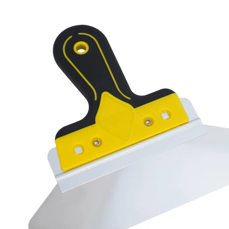 Stainless Steel Putty Knife Wall Paint Plaster Trowel Arc Ash Shovel Paint Feed Filling Scraper Blade Spatula Construction Tools