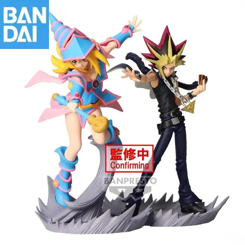 

Bandai Namco Banpresto Yu-Gi-Oh! Duel Links Senkouzekkei Black Magician Girl Yami Yugi Pvc Collector Toy Gift Figure Anime Model