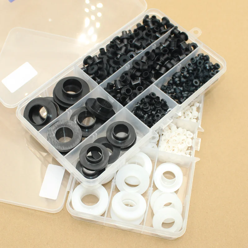 Nylon-Transistor dichtung die Stufen-T-Typ-Kunststoff-Stufen scheibe M3-M12 Isolation abstands halter konkav-konvexe Gewindes chutz schraube – Detail 2