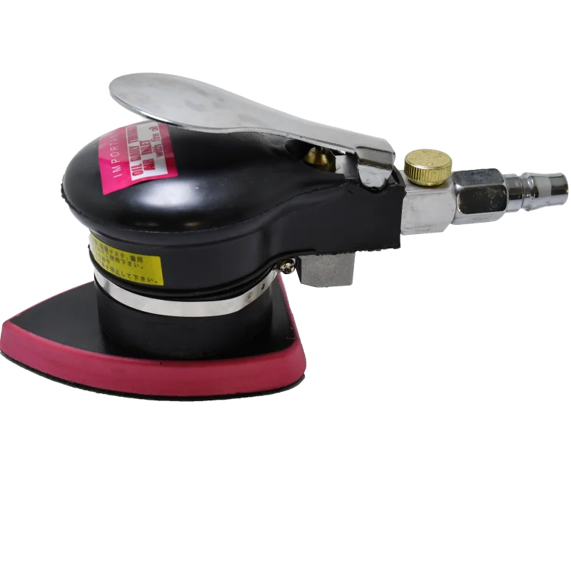 Triangular pneumatic sandpaper machine Flapping sander pneumatic eccentric 3mm sheet metal polishing tool 75*100mm