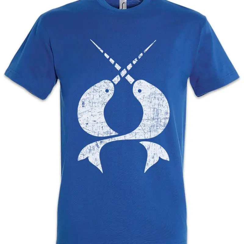 Narwhal Territory T Shirt Into The Realm Symbol Badlands Sign Logo Baron