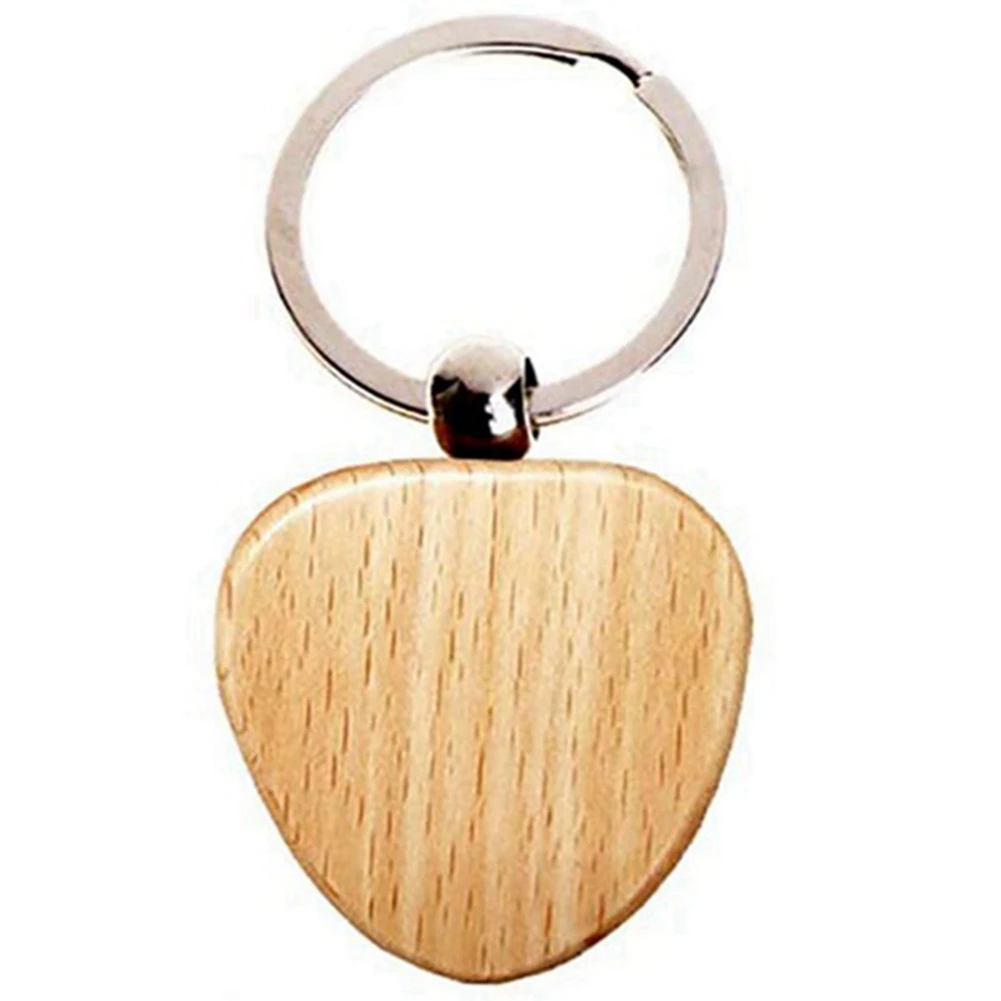 30 pezzi portachiavi in legno a forma di cuore vuoti portachiavi in legno fai da te etichette chiave regalo fai da te