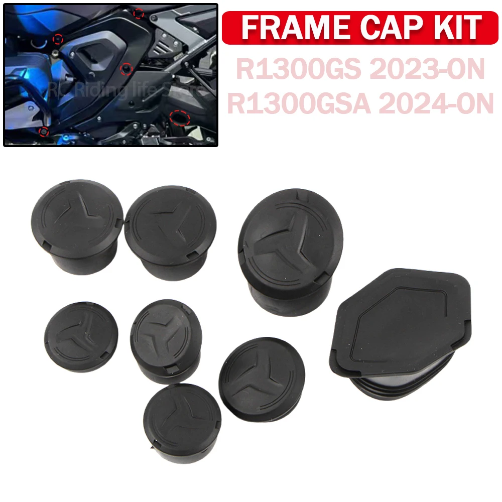 

For BMW R1300GS R1300GSA R 1300 R1300 GS GSA ADV 1300GS Adventure Motorcycle Frame Hole Cover Caps Plug Cap Decoration Kit Guard