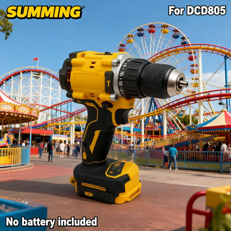 

Lithium Battery 20V RechargeableBrushless Compact ElectricScrewdriver replaceable Hand Drill Impact ✅ Drill DCD805 for DCB206