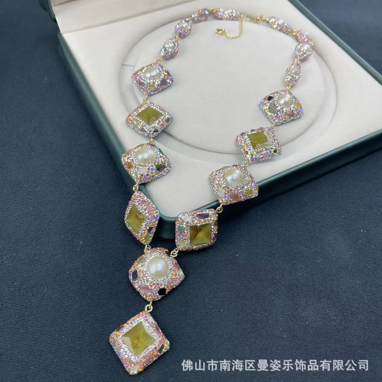 DIY accessories New Turkish color-changing stone sultan stone pearl four-piece jewelry cross-border trade jewelry fashion person