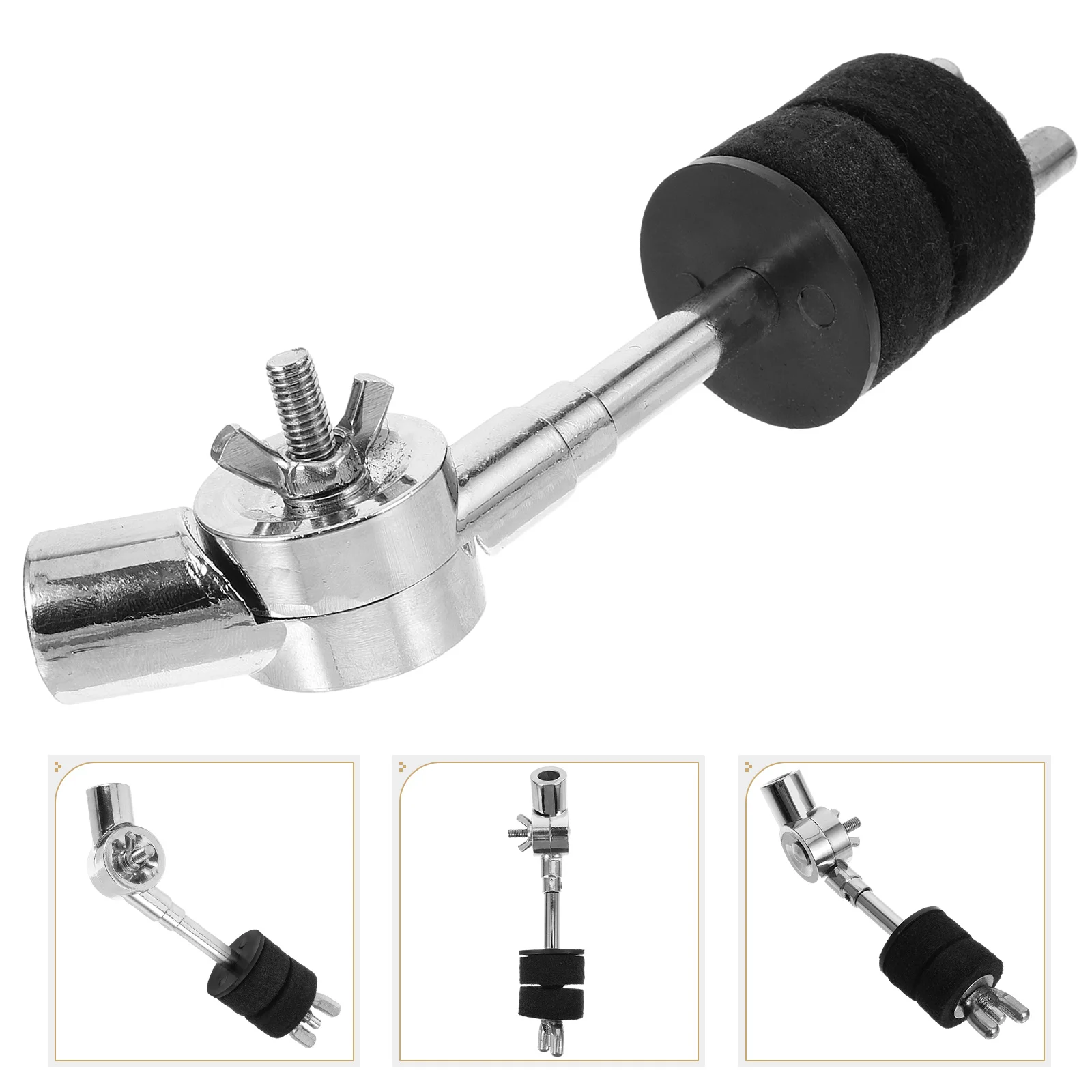 

Hanging Rack Connector Cymbal Boom Mount Arm Clamp Stand Parts Drum Extension Clamps Attachment Kit Holder