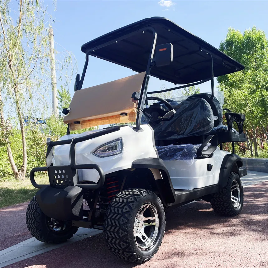 2024 Street Legal Hot Sale VIP Honoured Guest Design Electric Kart Electric Self-Propelled Car Electric Golf Cart