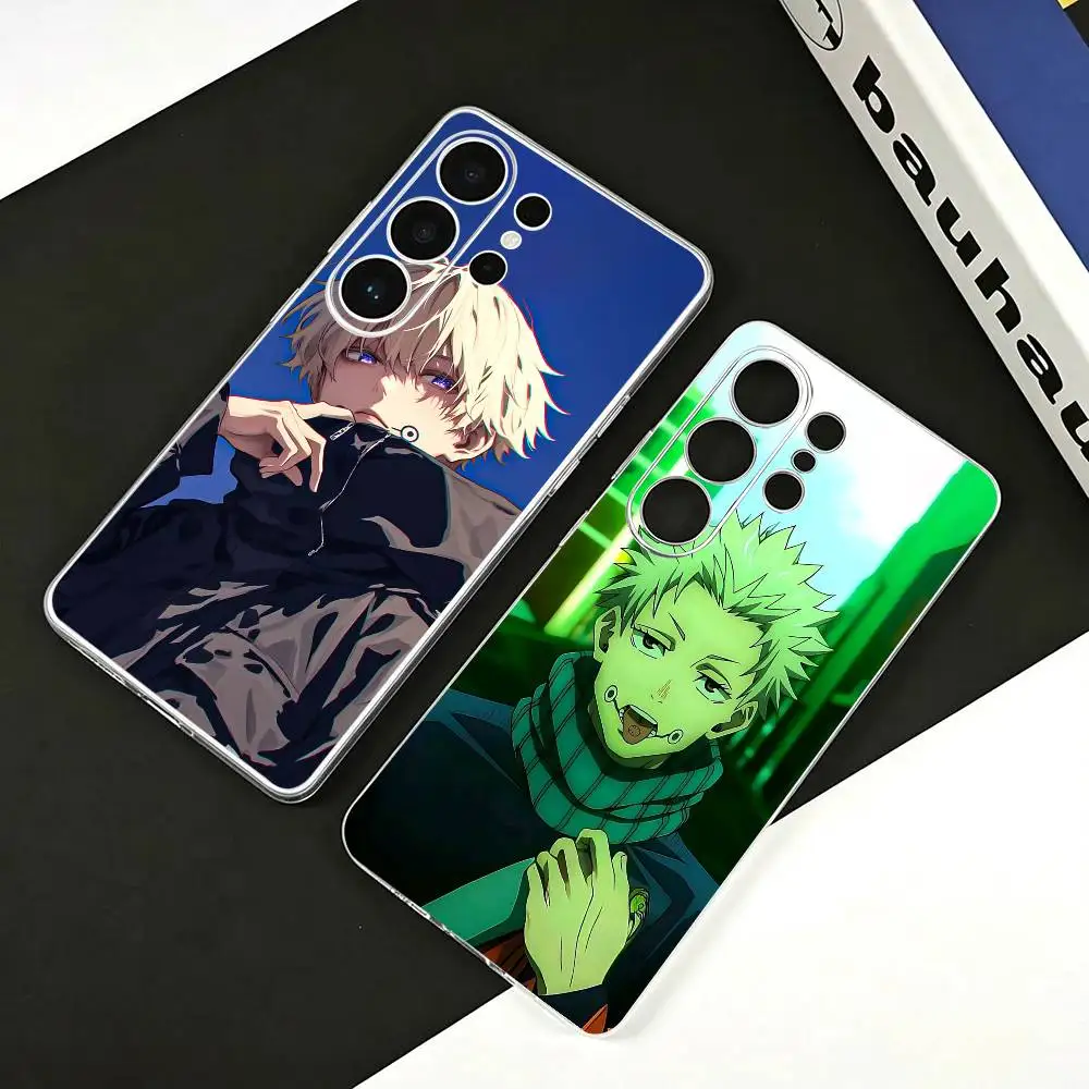 Toge Inumaki J-Jujutsu -K-Kaisen  Phone Case For Samsung S25,Ultra,S24,S21,S22,S23,S30,Plus,Fe,Lite Transparent Cover