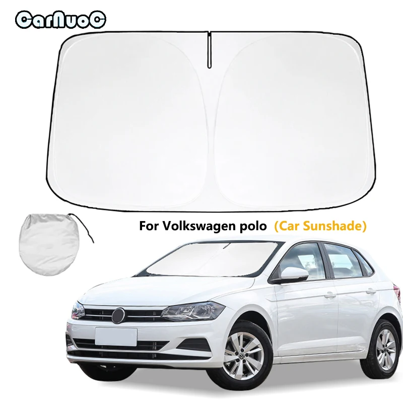 

For VW Polo 1991 1992-2023 Car Sunshade Sun Shade Front Rear Window Film Windshield Visor Cover UV Protect Reflector Accessorie