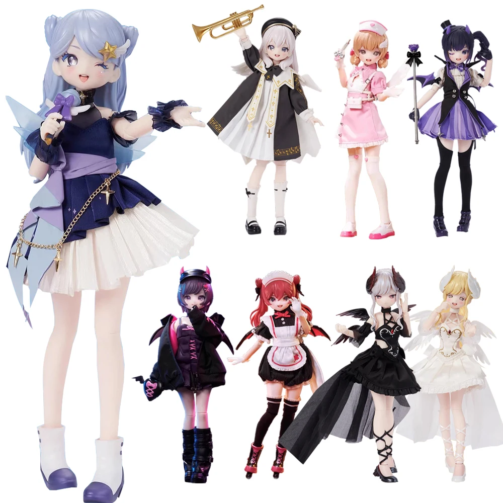 

Neo Eden Angel&Demon MJD Action Figure lucky Blind Box Collectible Toy Mystery Surprise Gift Change Clothes Movable joint Dolls