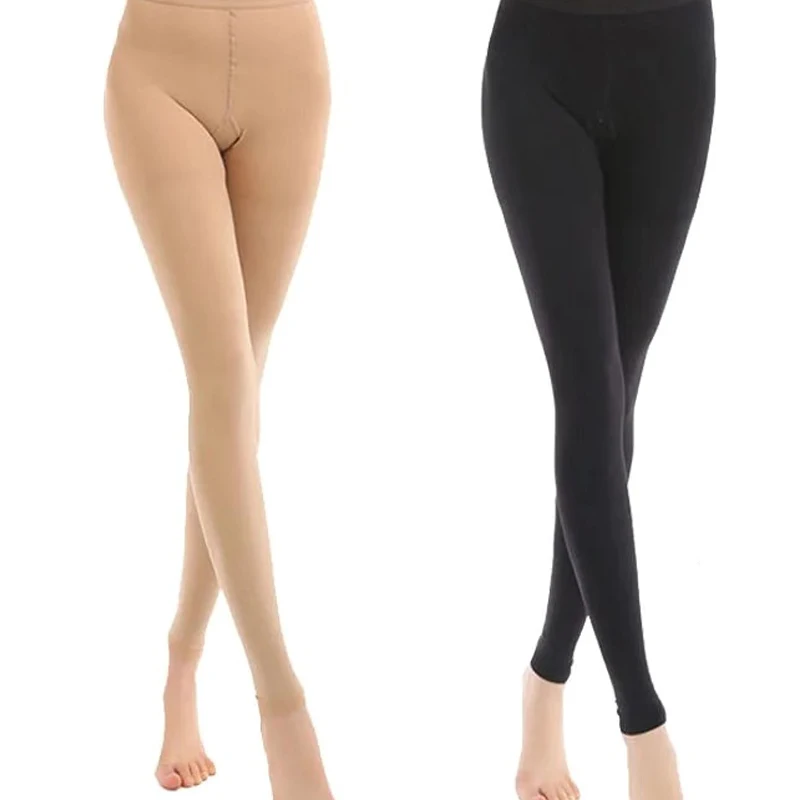 Medical Compression Stockings 20-30 Compression Pantyhose Stockings for Women Opaque Support Firm Graduated Hose Tights