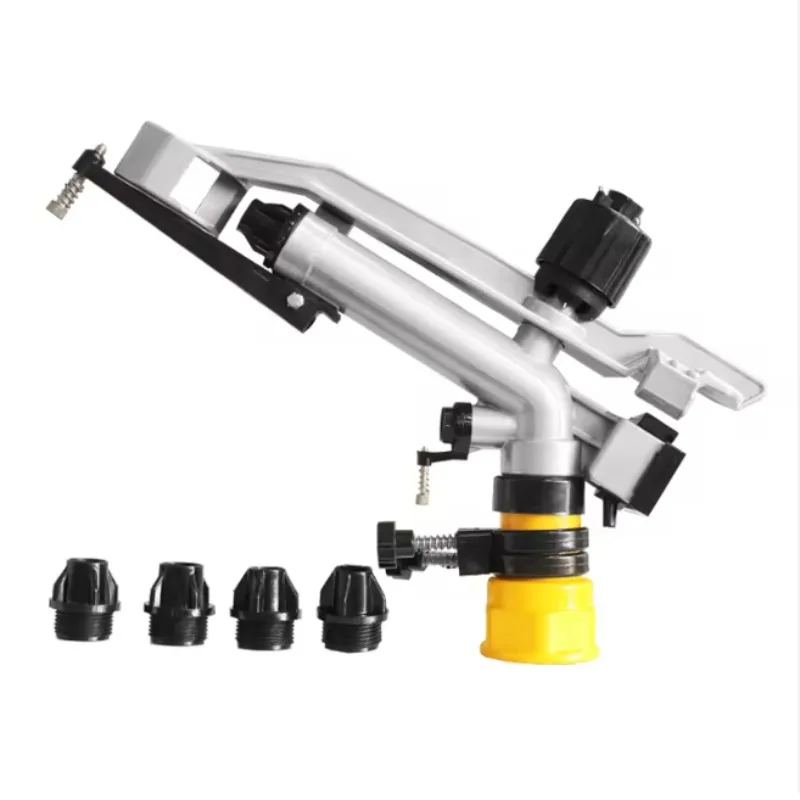 

G1 Female Thread Rain Gun Sprinkler Big Covering Range For Agriculture Farm Garden Lawn Irrigation Water Saving Impact Nozzle