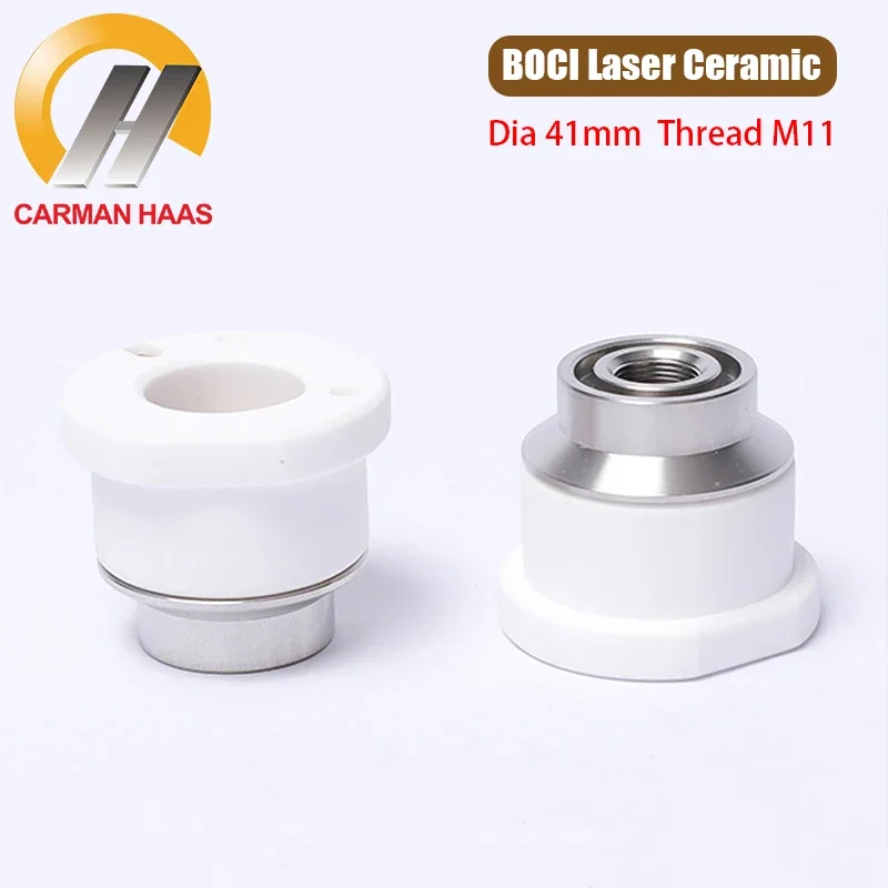 High Quality Ceramic Ring Dia 41mm for Boci Laser Ceramic M11 Fiber Laser Cutting Machine Head Nozzle Holder Cutter