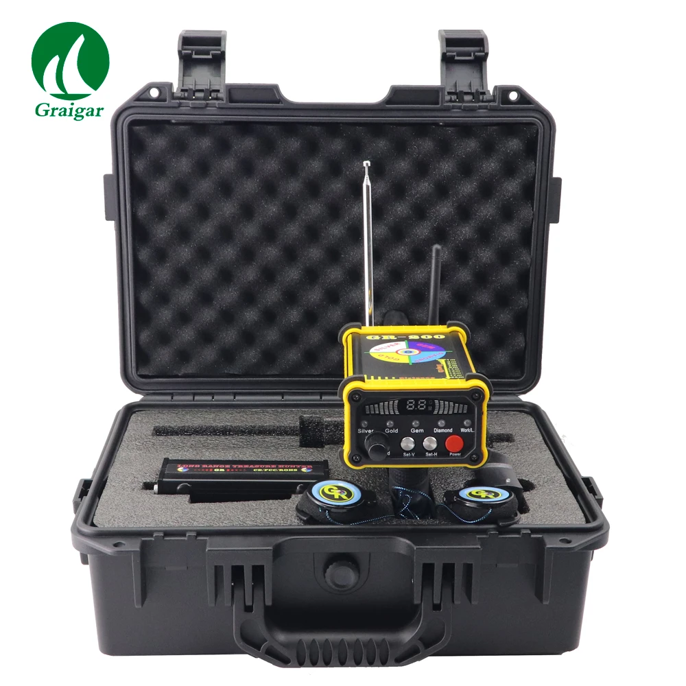 

Brand New GR-200 Long Range Gold, Gem, Diamond and Treasure Finder GR200 Metal Detector Made in China