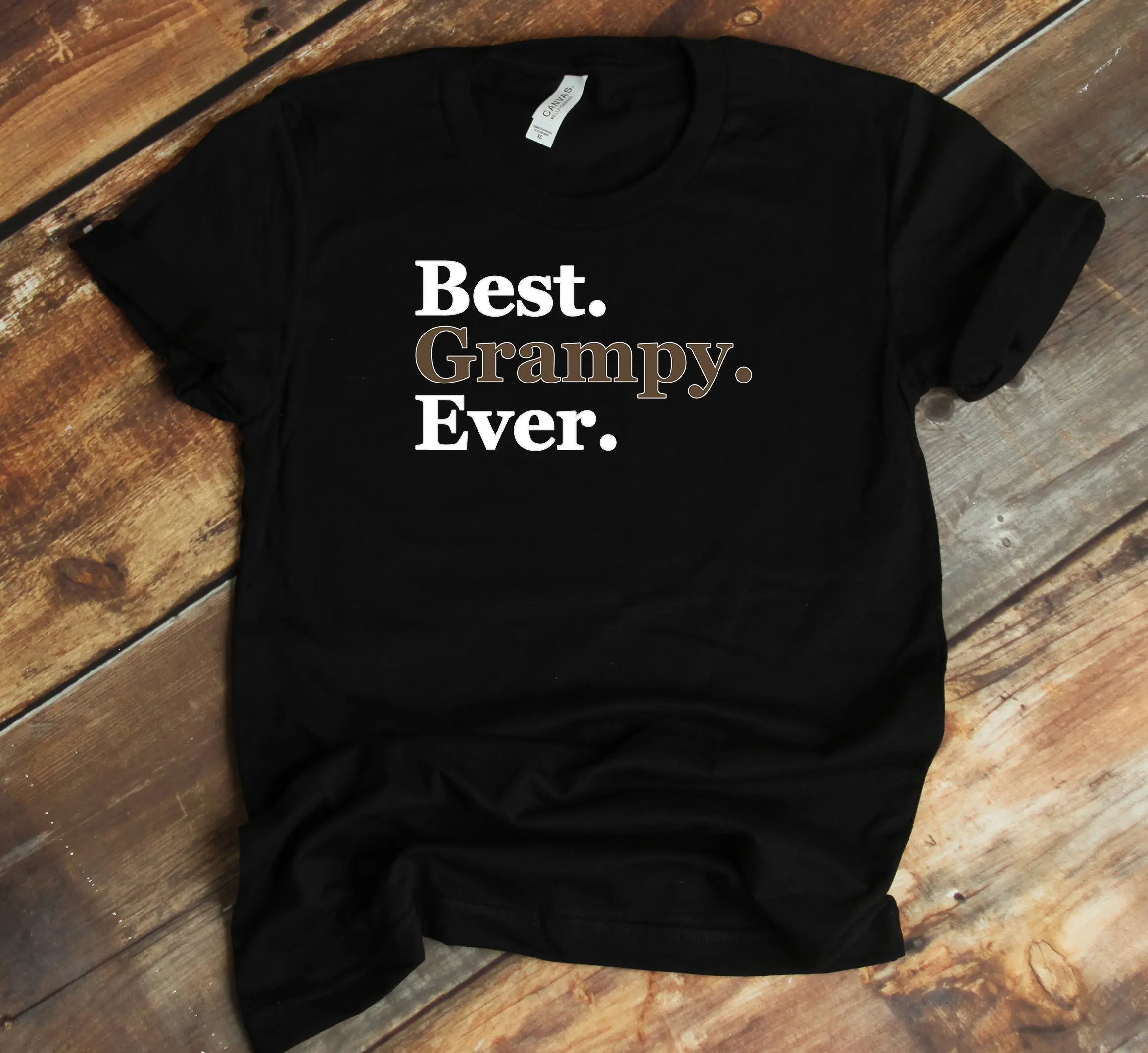 Grampy T Shirt Gifts Grandpa Best Ever Grandparent Fathers Day