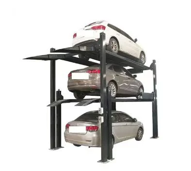 Factory Supply Cheap Manual Single Side Release Ideal Choice For Vehicle Parking Lift For 4 Cars 4QJY4.0-P3