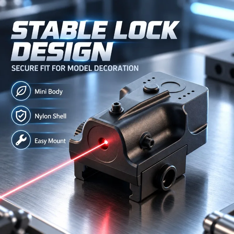 Hobby Showcase Beam Indicator Kit, Wear‑Resistant Nylon Material with Stable Rail Connection