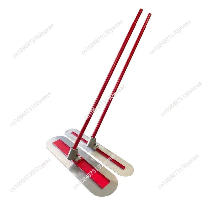 Concrete manual push and pull cement floor polishing large trowel