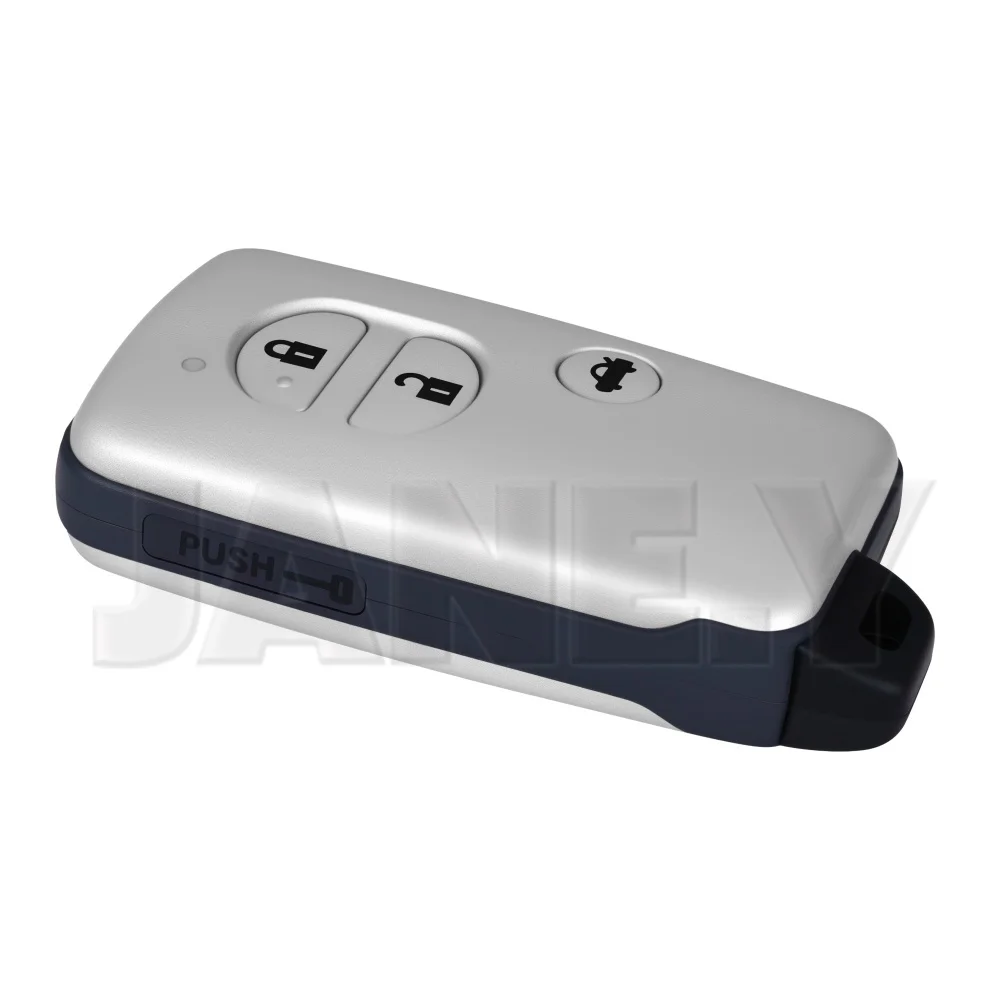 JANE.Y - Remote Car Key Cover For Toyota Avalon Corolla Camry Prius RAV4 Highlander 4Runner 2/3/4 Buttons Smart Key Shell Case