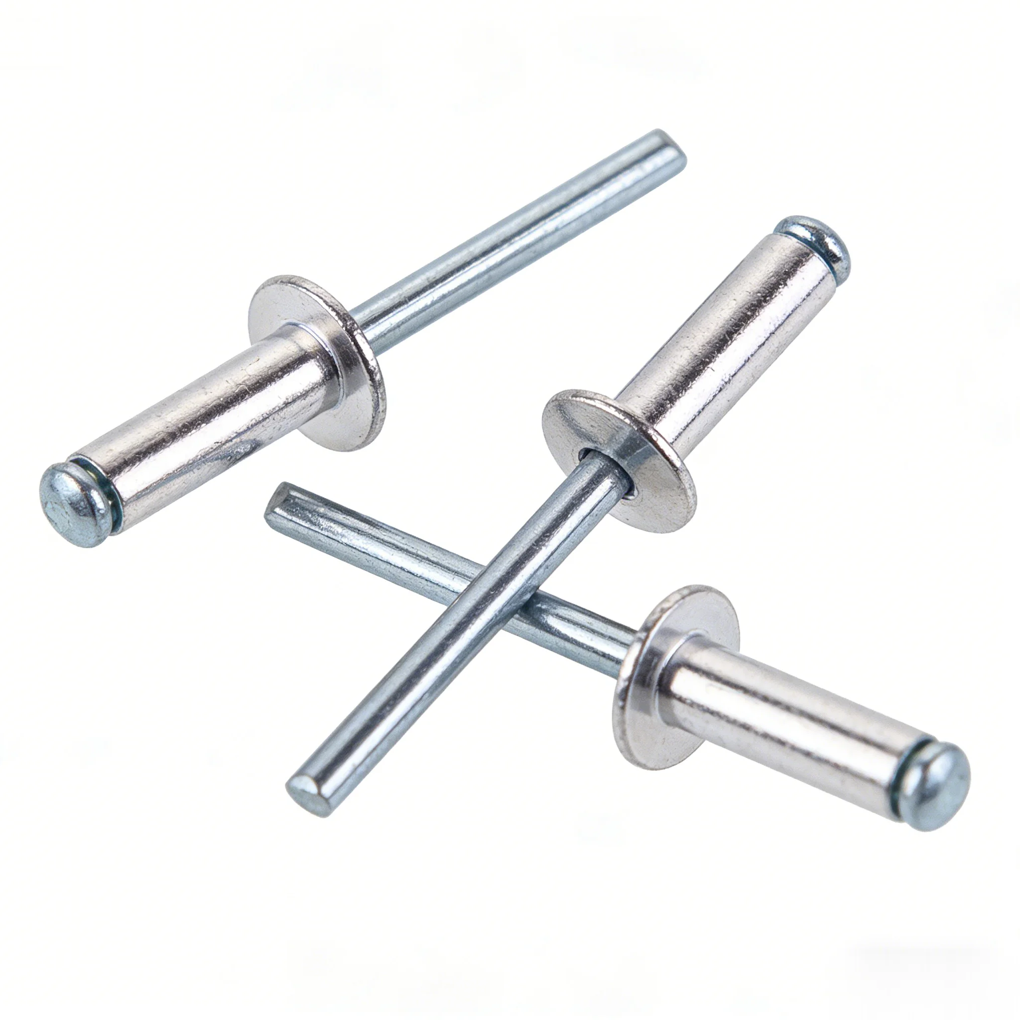 Aluminium Alloy GB12618 Pop Rivet Shank Mandrel Exhaust Dome Head Rivets M2.4 M3.2 M4 M5 M6