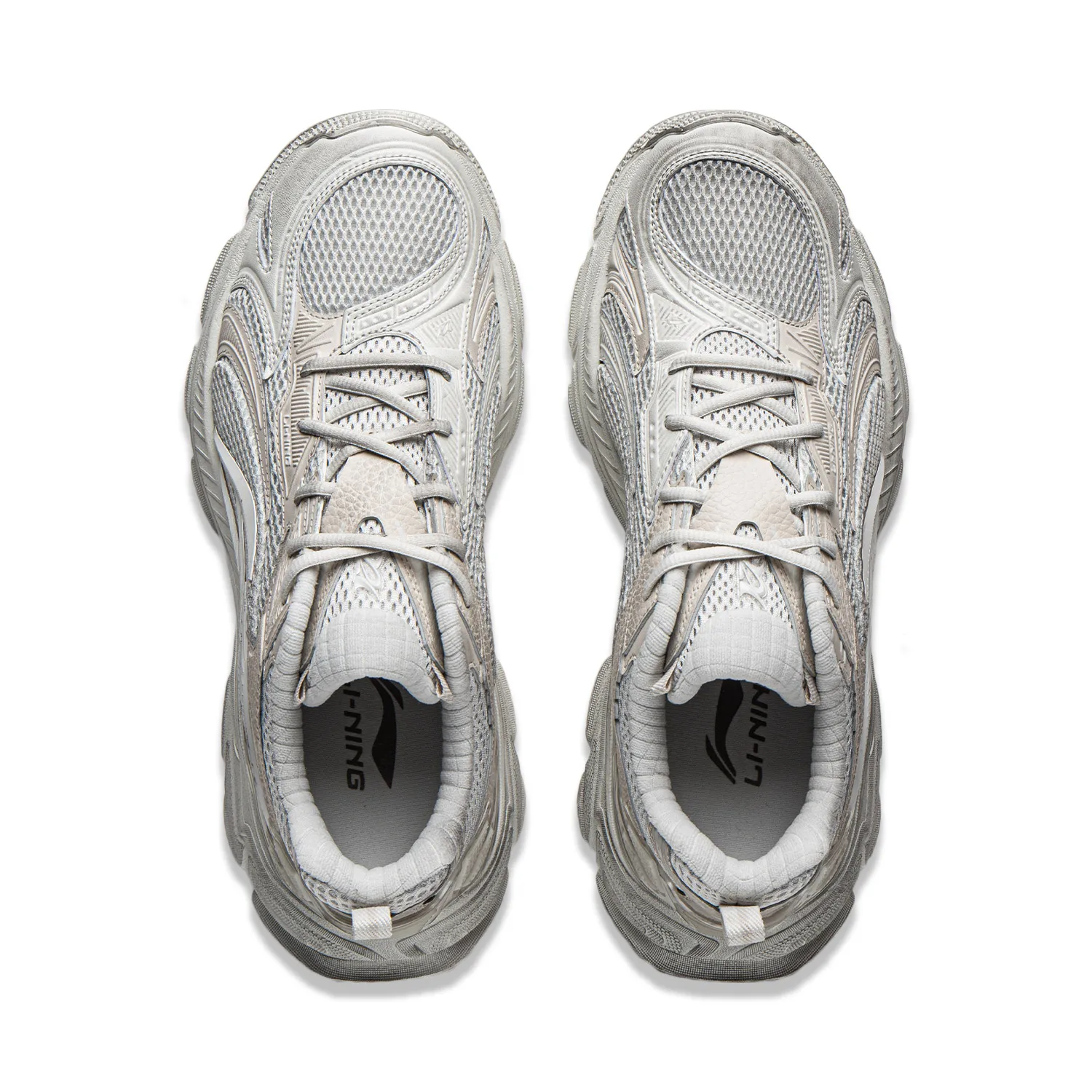 Li-Ning Men's STARLIT L2K Lifestyle Shoes Cushioning Lightweight Rebound Comfortable LiNing Trendy Casual Sneakers AGLW005 image 6