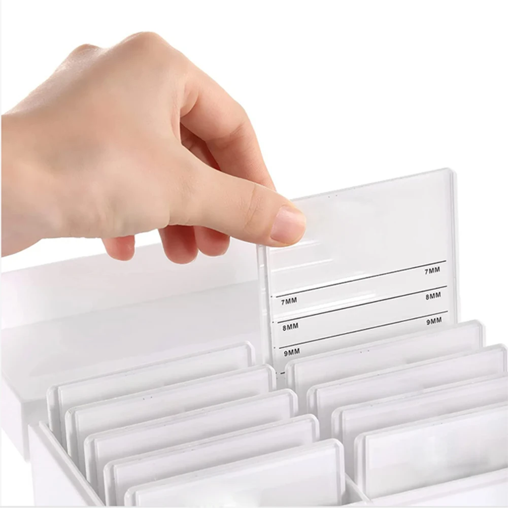 10 Layers Eyelash Storage Box No logo False Eyelashes Glue Pallet Lashes Holder Grafting Eyelash Extension Tool Makeup Organizer