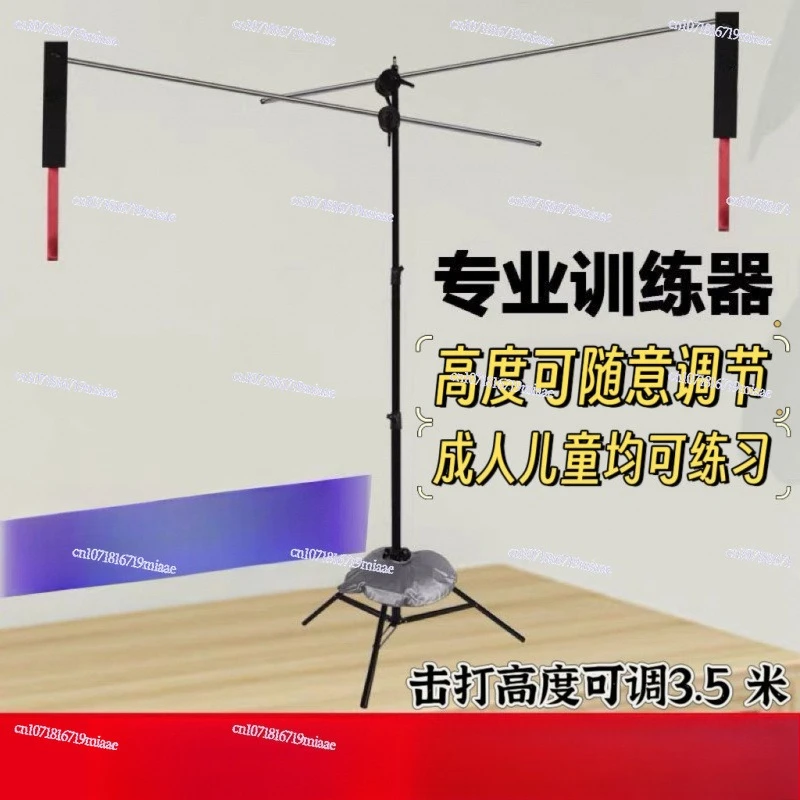 Badminton Single Trainer Indoor Swing Rack Suspended Practice Rack Self-training Device