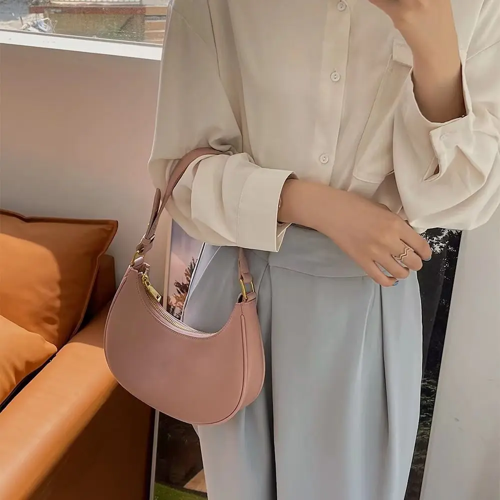 حقيبة كتف نسائية عصرية تناسب الجميع حقيبة كتف أنيقة من البولي يوريثان مقاومة للأوساخ حقيبة يد نسائية للسفر