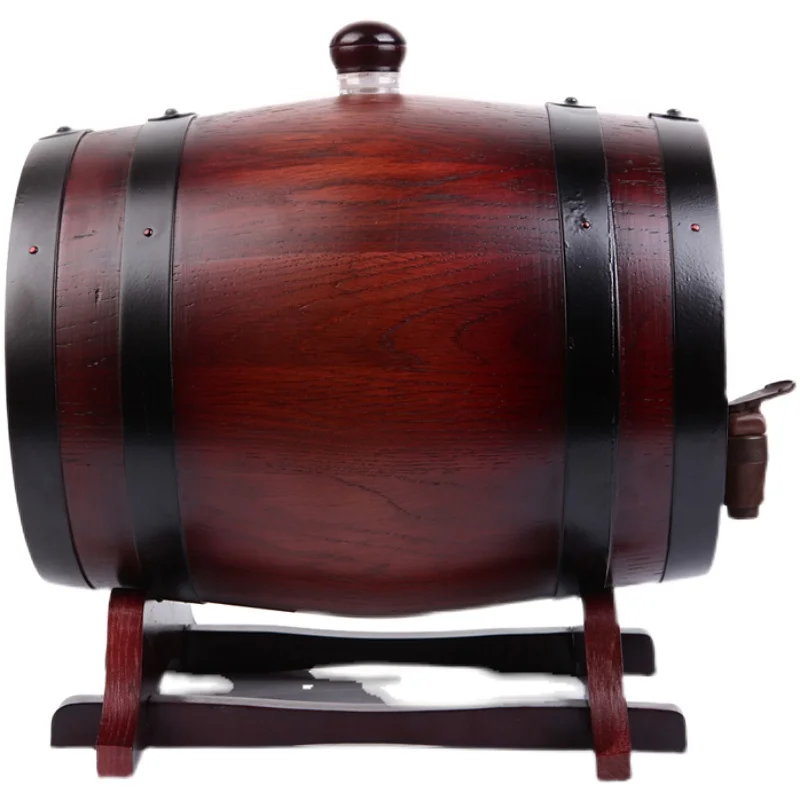 25-Liter oak, empty , home-brewed wine barrels, fermented brandy whiskey, storage barrels, blended with oak aroma