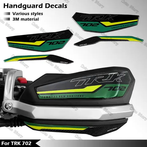 Benelli 용 3D 오토바이 핸드 가드 스티커, 실드 핸드 가드 데칼, TRK702, TRK 702, 2023, 2024