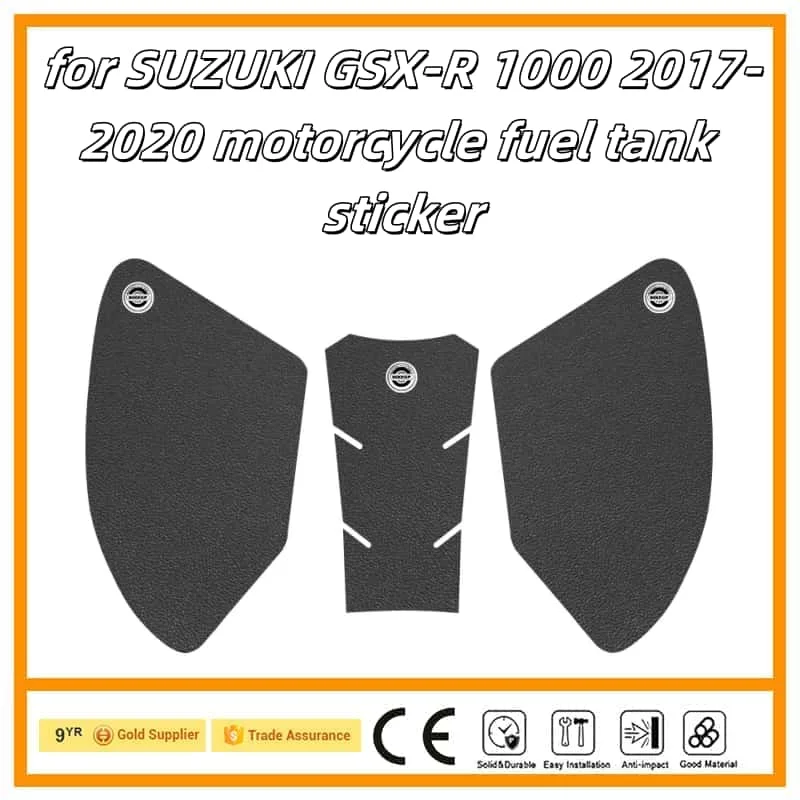 

Motorcycle Sticker Tank Non Slip Tank Traction Side Pad Protective Decal for SUZUKI GSX-R 1000 2017-2020