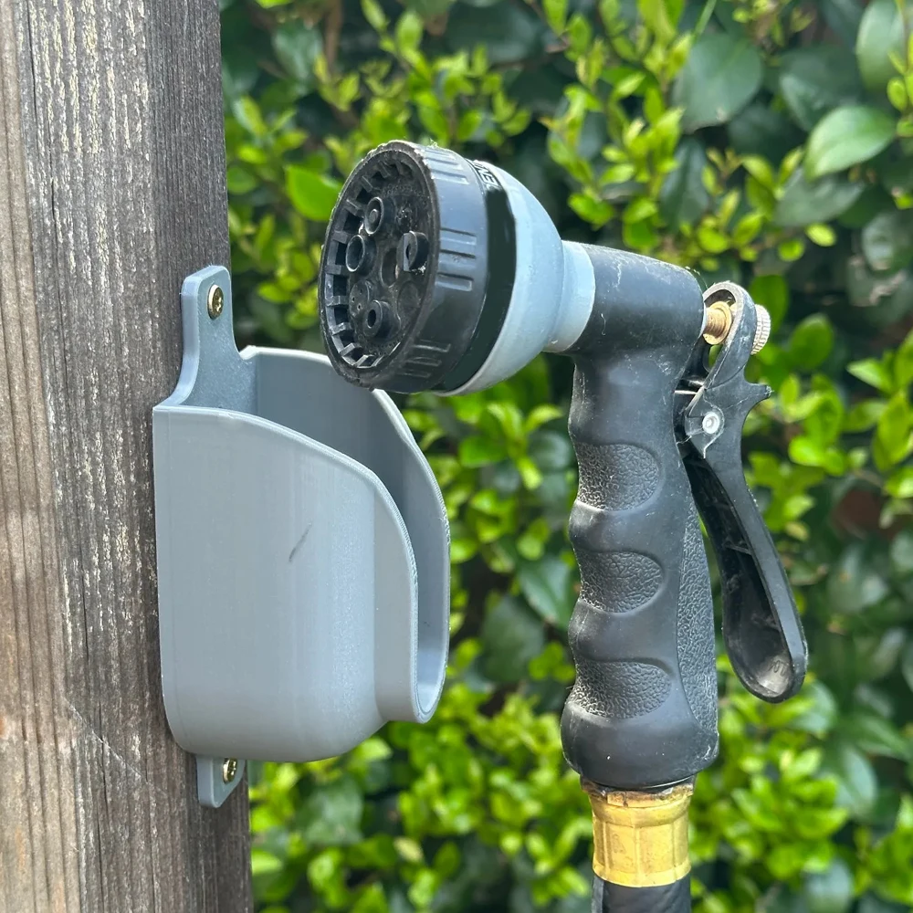 Wall mount stand for Melnor 7 pattern garden hose nozzle Wall Mount Bracket