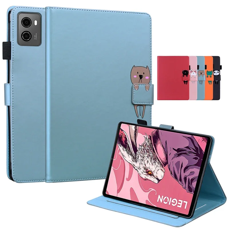 

For Legion Y700 2023 2022 Case Cover Cute Cat Panda Painted Soft TPU Magnetic Shell for Lenovo Legion Y700 Case 2023 2022 2024