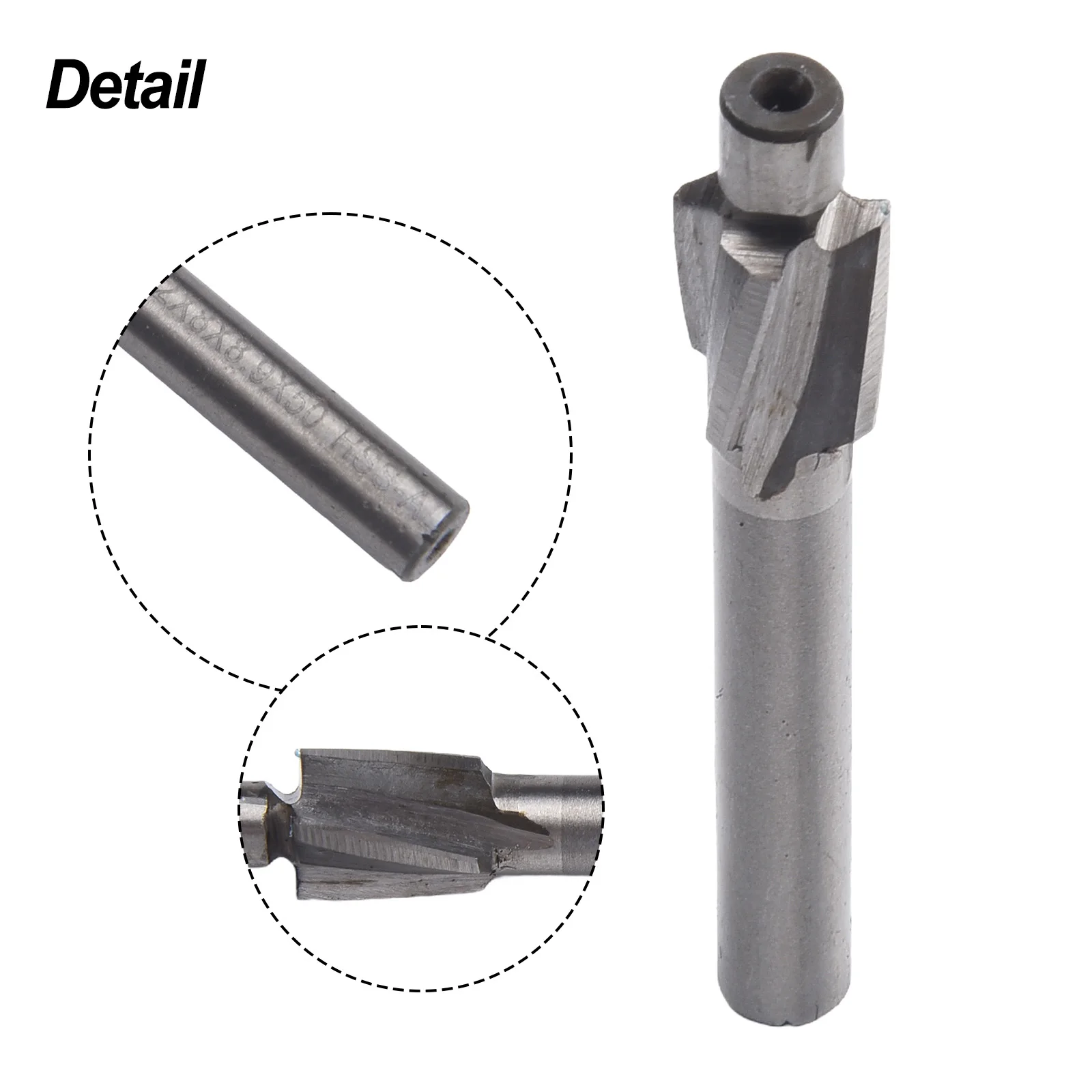 1pc HSS Counterbore End Mill M3-M8 Pilot Slotting Tool Countersink Milling Cutter Countersink End Mills CNC Machine Milling Tool