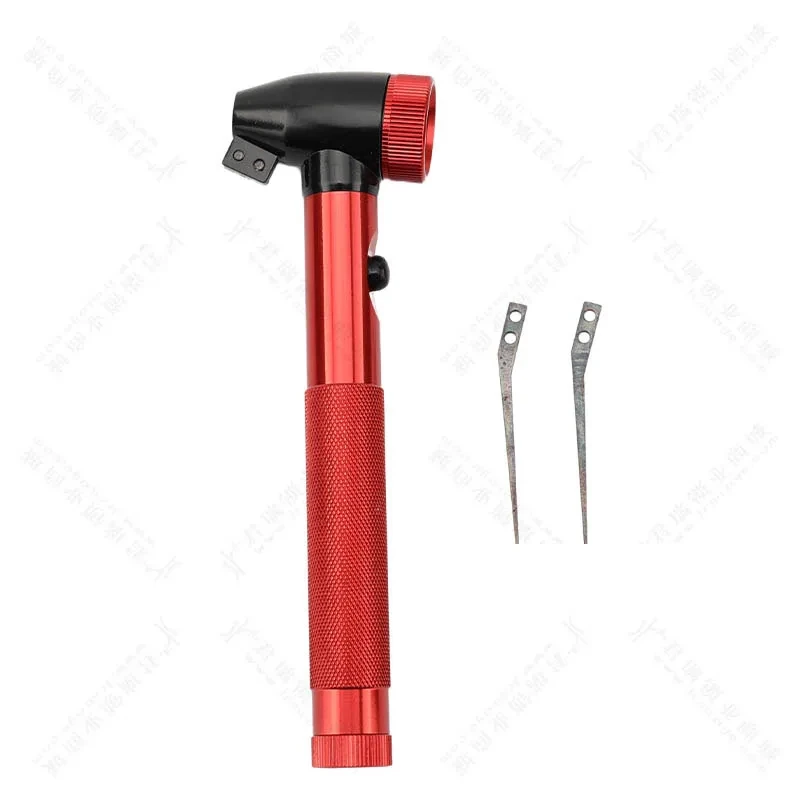 

FOR Boutique Needle shifting tool Red with 2 straight needles with lamp magnifying glass
