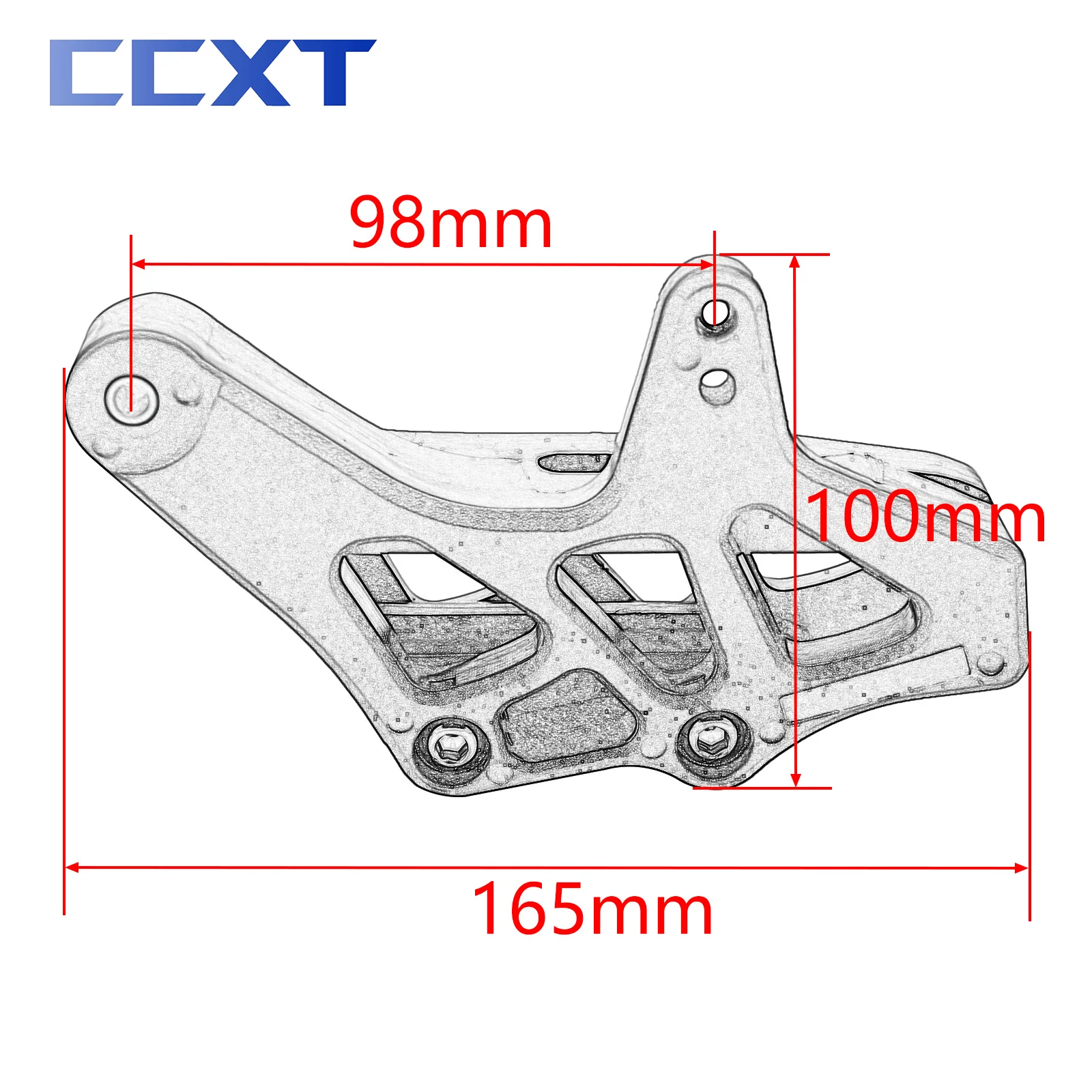 오토바이 체인 가이드 커버 가드 보호대, KTM EXC EXCF SX SXF XC XCF XCW XCFW 85-500 용, Husqvarna TC TE TX FC FE FX FS