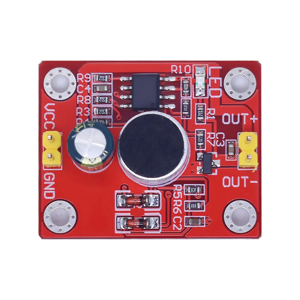 Voice-controlled Delay Module Sound Trigger Direct Drive LED Motor DIY Small Table Lamp Electric Fan Electronic Building Blocks