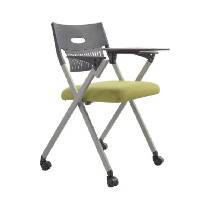 Training chair with table board Conference training room table and chair integrated foldable