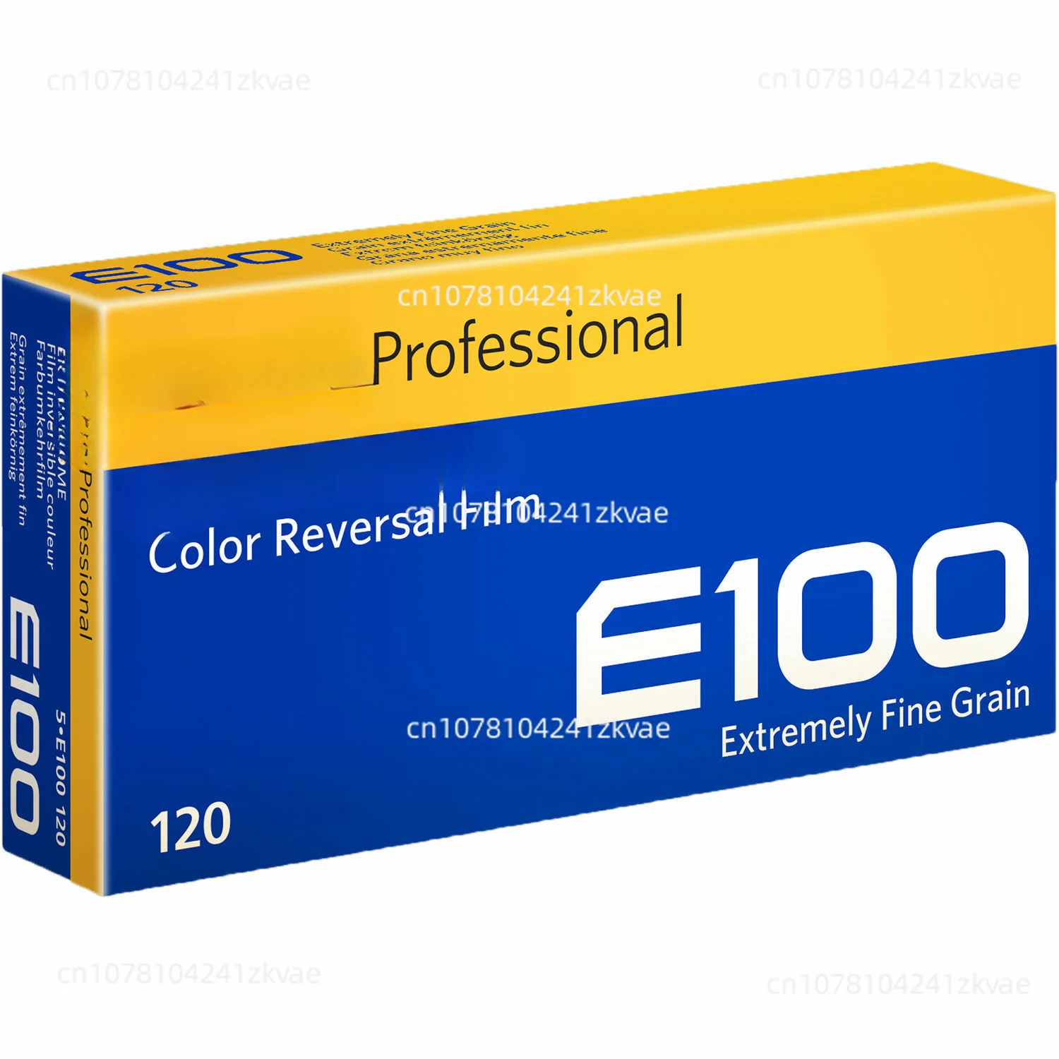 

E100 120 Color Reversal Film February 22