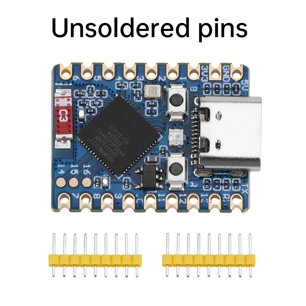 Type-C ESP32-S3 WiFi BT Mini Development Board Dual Core Processor Based on ESP32-S3 FH4R2 Main Frequency Up To 240MHz