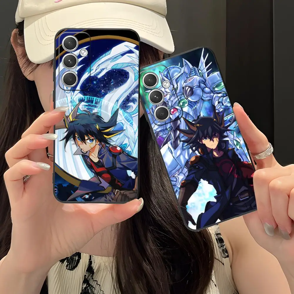 

Чехол для мобильного телефона Yugioh Yusei Fudo для Samsung Galaxy S25 S24 S23 S22 S21 S20 Note20 Plus FE Ultra Colorful Cover Luxury Cover