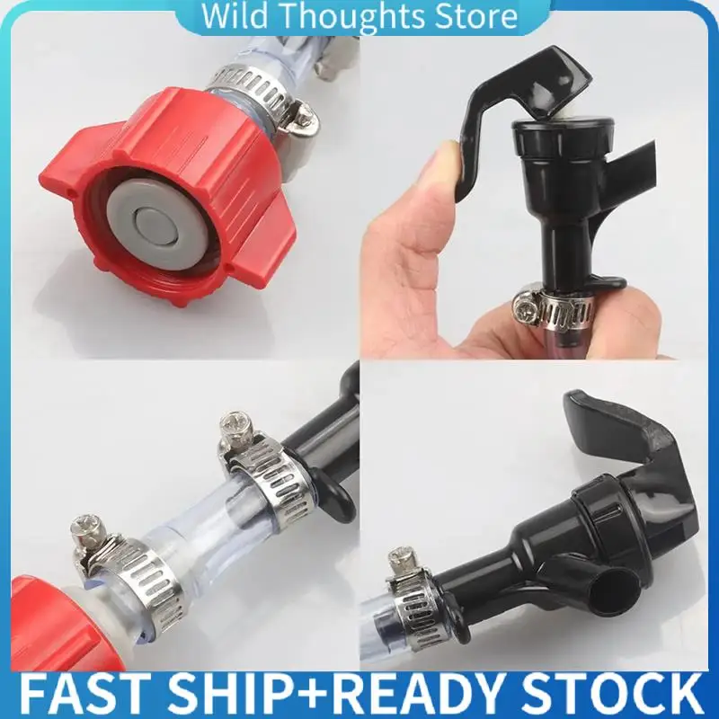 2 válvulas genéricas de grifo con babero rojo para bolsa de Coca Cola en caja, jarabes, grifo de Picnic, Kit de manguera dispensadora de refrescos de Gwenb 12Cm-[Qahk]