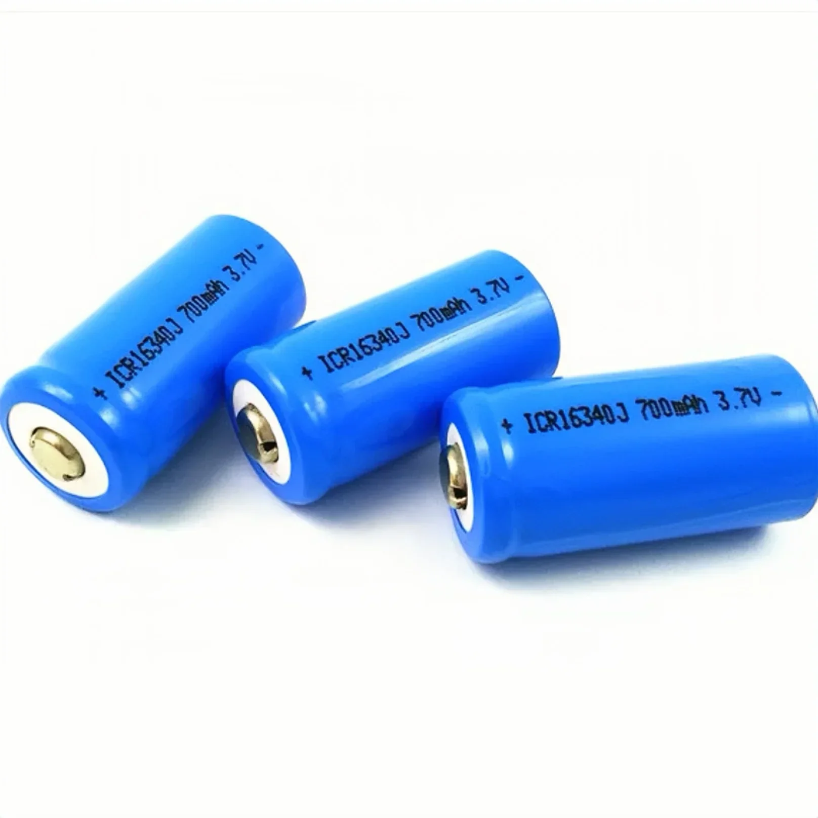 16340 بطارية 3.7 فولت 700 مللي أمبير CR123A شاحن بطارية ليثيوم قابلة للشحن للكاميرا إنذار الدخان أجراس الباب اللاسلكية مصباح يدوي لعبة