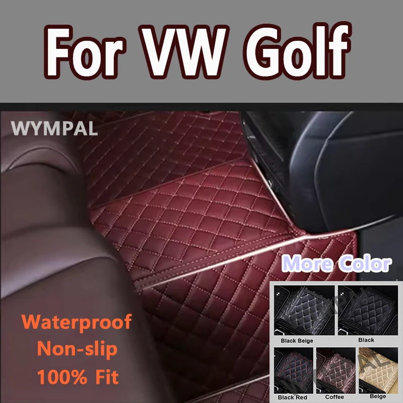 

Роскошный автомобильный коврик для VW Golf6 Golf 6 Mk6 5K 2009 ~ 2013 г., противогрязевой коврик, напольный коврик, коврик, автомобильные аксессуары Vento Variant